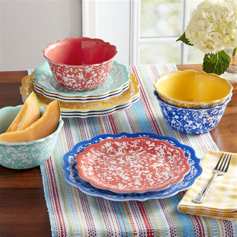 melamine pioneer woman dishes